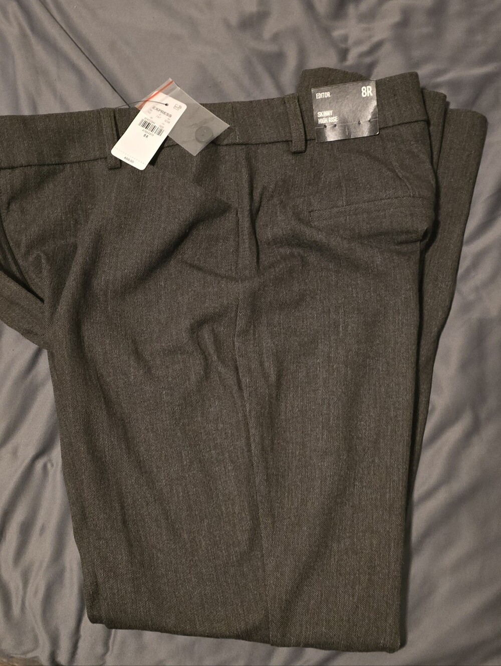 Express Women's Dark Gray/ Charcoal Pants